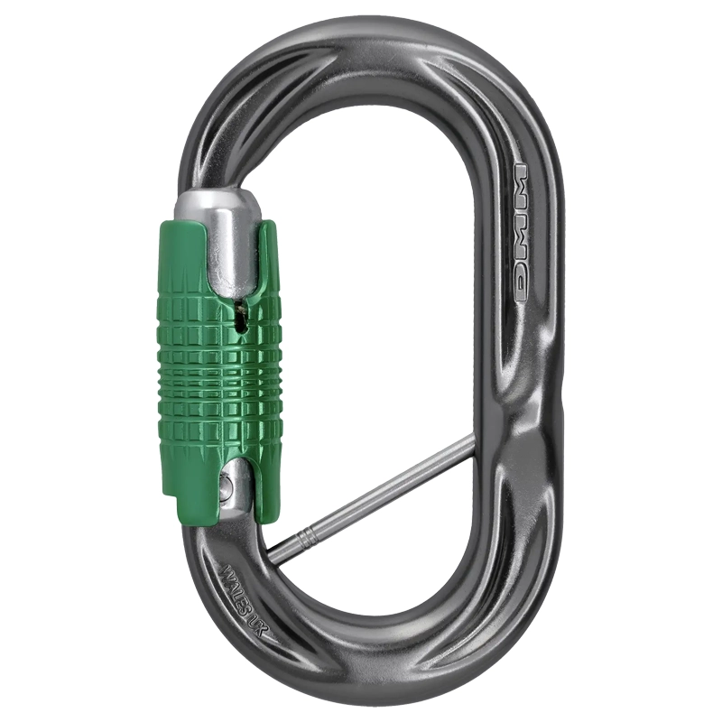 DMM PerfectO - Locksafe Captive Bar - Titanium / Green