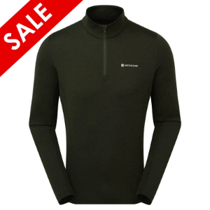 Montane Men's Dart Zip Neck T-Shirt