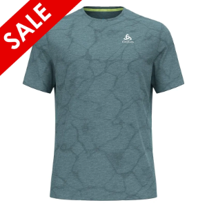 Odlo Men's Zeroweight Engineered Chill-Tec Running T-Shirt