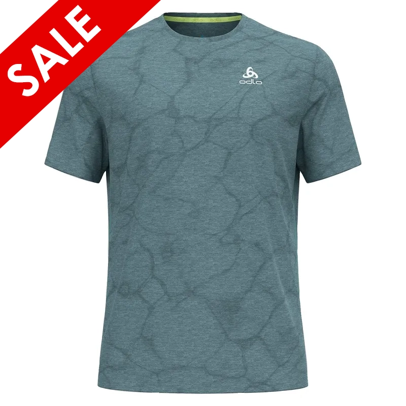 Odlo Men's Zeroweight Engineered Chill-Tec Running T-Shirt
