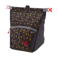 Moon Bouldering Chalk Bag - Black Saffron