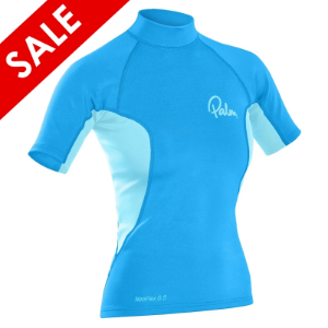 Palm NeoFlex Women's Shortsleeve Top - Aqua / Glacier - Palm Equipment Sale