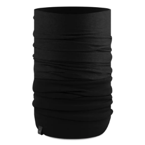 Buff Windproof Neckwarmer - Solid Black