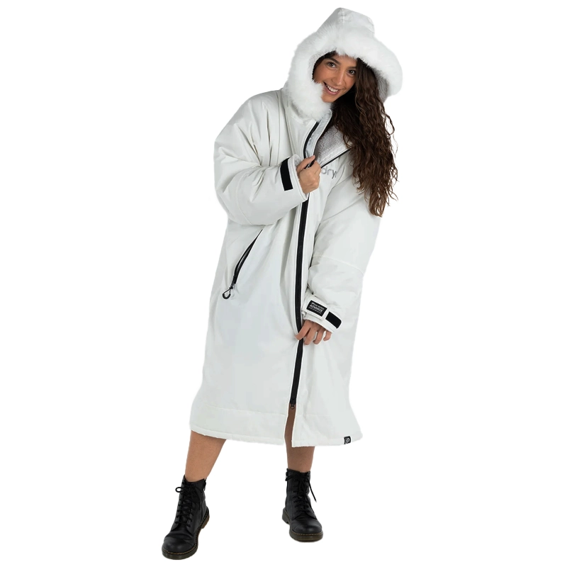 Dryrobe Alpine Collection Advance Long Sleeve - White Grey
