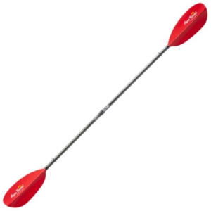 Aqua-Bound Manta Ray Hybrid 2-Piece Versa-Lok Kayak Paddle - Sunset Red 