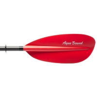 Aqua-Bound Manta Ray Hybrid 2-Piece Versa-Lok Kayak Paddle - Sunset Red 