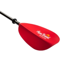 Aqua-Bound Manta Ray Hybrid 2-Piece Versa-Lok Kayak Paddle - Sunset Red 