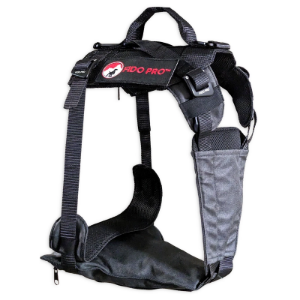 Fido Pro The Panza Harness - Black