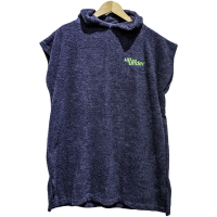 Up and Under Child's Changing Robe - Navy / Black