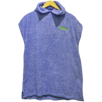 Up and Under Child's Changing Robe - Blue