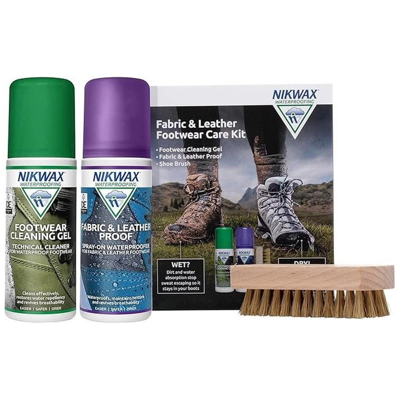 Nikwax Fabric & Leather Footwear Care Kit
