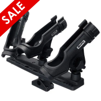 Scotty Triple Rod Holder & 3 Powerlock Rod Holders - SALE