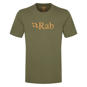 Rab Stance Logo Organic Cotton Tee - Army