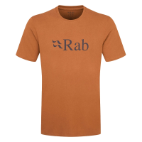 Rab Stance Logo Organic Cotton Tee - Red Earth