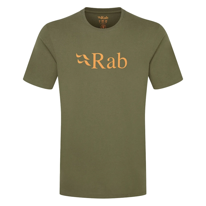 Rab Stance Logo Organic Cotton Tee - Army