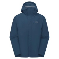 Rab Downpour Waterproof Jacket - Tempest Blue