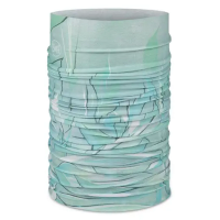 Buff Surfrider Coolnet UV Neckwear - Usture Seagrove Green