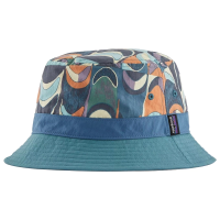 Patagonia Wavefarer Bucket Hat - Swallowtail Geo: Still Blue