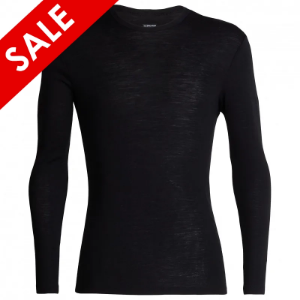 Icebreaker Men's Merino 175 Everyday Long Sleeve Crewe Thermal Top - SALE