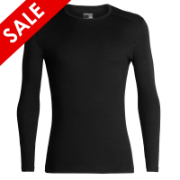 Icebreaker Men's Merino 200 Oasis Long Sleeve Crewe Thermal Top - SALE