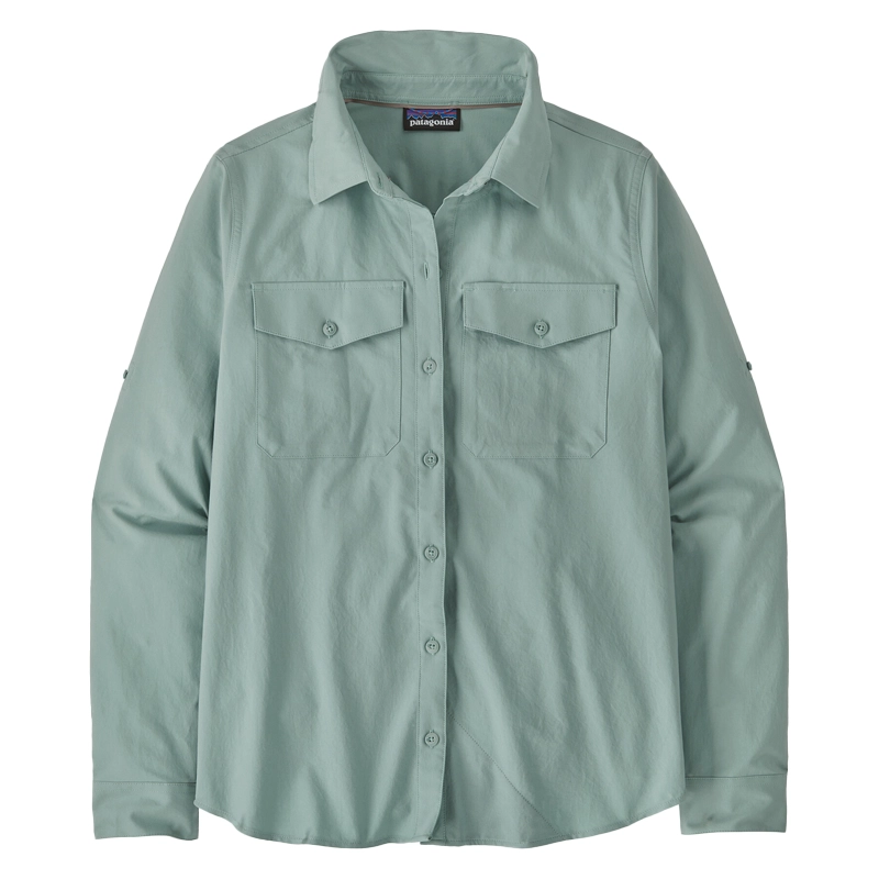Patagonia Women's Long Sleeve Self Guided Sun Shirt - Thermal Blue