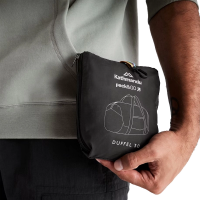 Kathmandu Pack&Go Duffel - Black Stingray