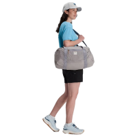 Kathmandu Pack&Go Duffel - Black Stingray - Light Haze