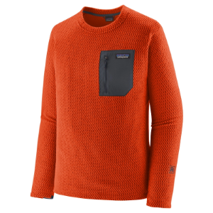 Patagonia Men's R1 Air Crew - Pollinator Orange