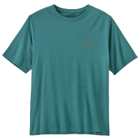 Patagonia Men's Capilene Cool Daily Graphic Shirt - Strataspire: Wetland Blue X-Dye