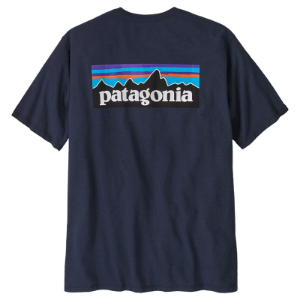 Patagonia Men's P-6 Logo Responsibili-Tee - New Navy