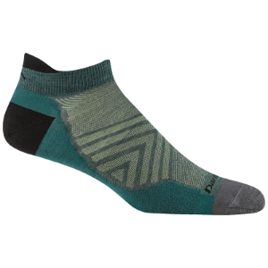 Darn Tough Men's Run No Show Tab No Cushion Ultra-Lightweight Running Sock in Teal