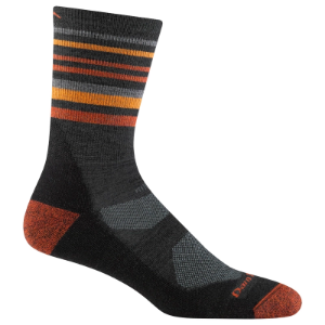 Darn Tough Men's Fastpack Micro Crew Lightweight Hiking Sock - Charcoal
