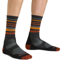 Darn Tough Men's Fastpack Micro Crew Lightweight Hiking Sock - Charcoal