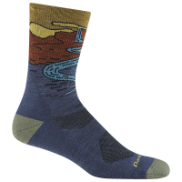 Men's Chasing Waterfalls Micro Crew Lightweight Hiking Sock