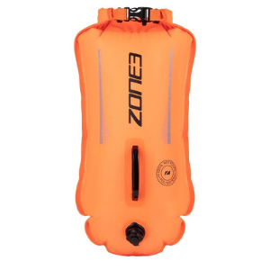 Zone 3 Recycled Swim Safety Buoy / Dry Bag - Orange
