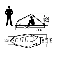 Nordisk Svalbard 1 PU (2.0) Tent