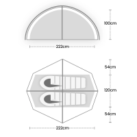 Wild Country Tents Helm Compact 2