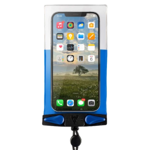 Aquapac Compact Plus Waterproof Phone Case - Blue