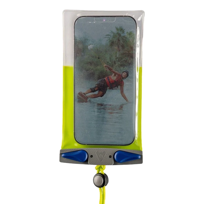 Aquapac Compact Plus Waterproof Phone Case - Lime Green