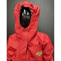 Up and Under Centre Cag Junior - Medium - Red / Mint Green