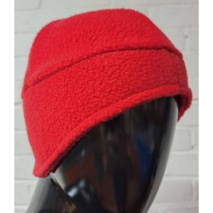 Up and Under Centre Fleece Hat - Red