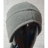Up and Under Centre Fleece Hat - Grey