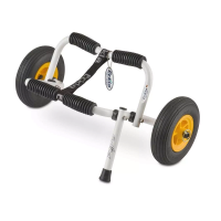Eckla Atlantic Sea Kayak Cart 200 White