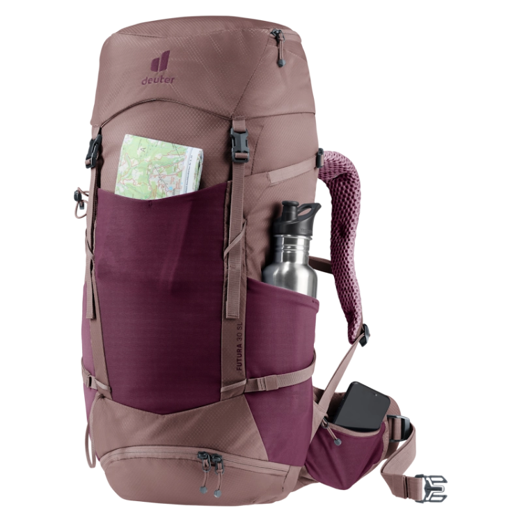 Deuter Futura 30 SL - hiking backpack - cassis ashrose