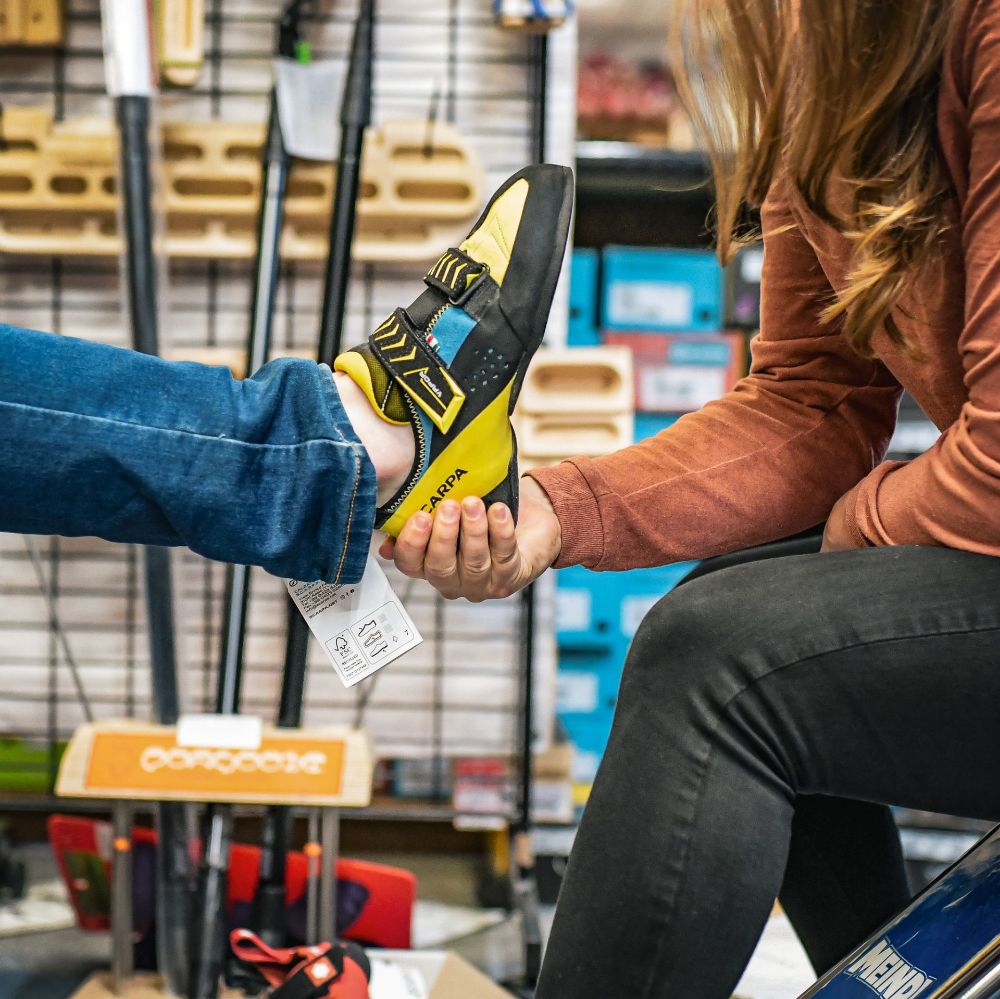 Climbing Shoe Fitting Service